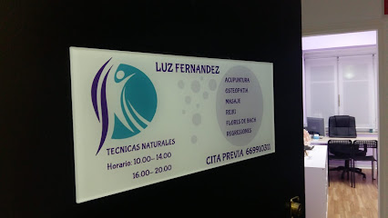 Luz Fernández. Técnicas naturales